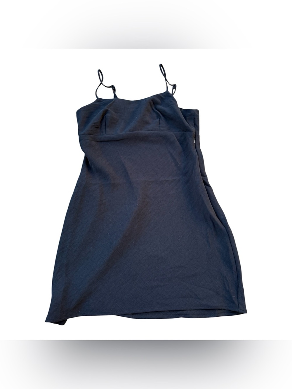 A New Day Women's Sleeveless Spaghetti Strap Mini Dress, Black
